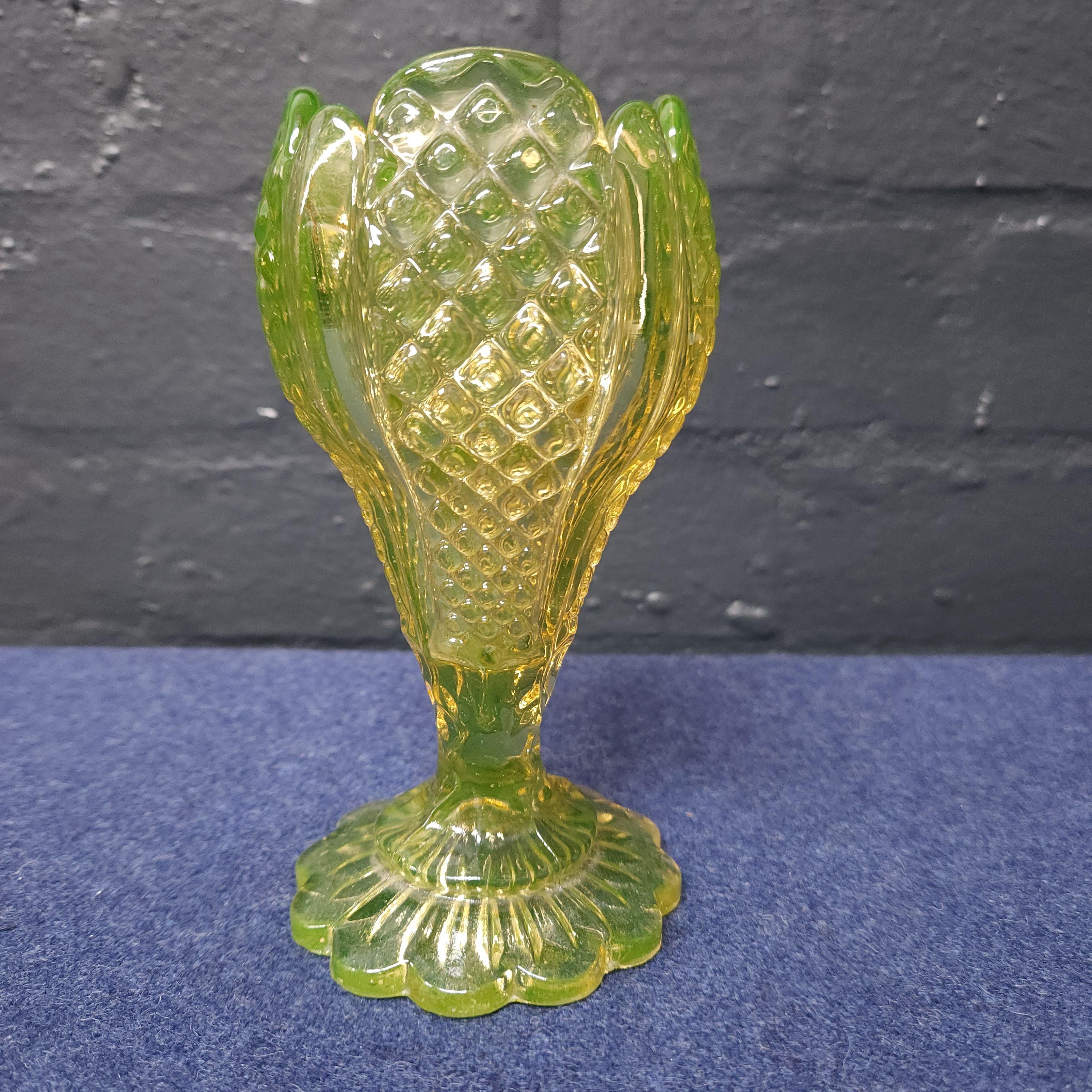Uranium Glass Vase