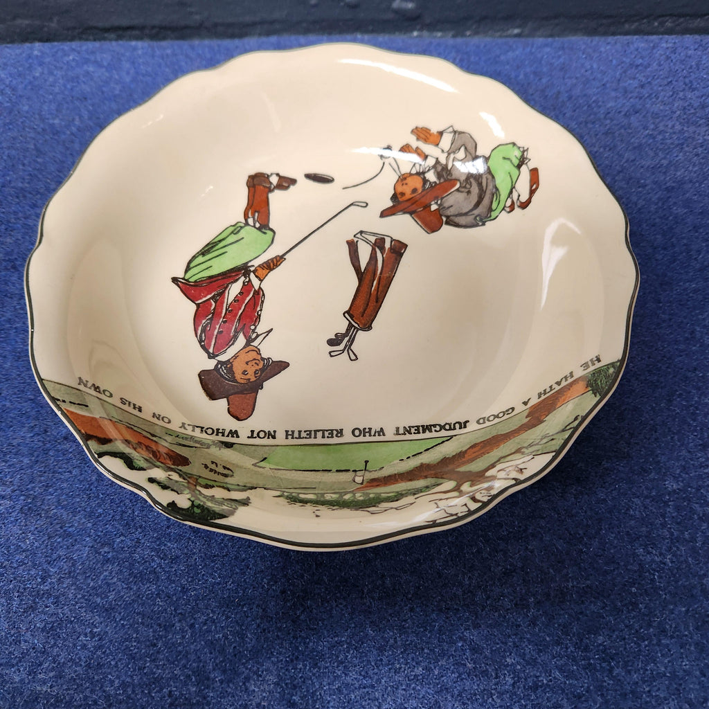 Royal Doulton Series Ware Bowl - Rules of Golf