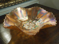 Edwardian Carnival Glass Bowl