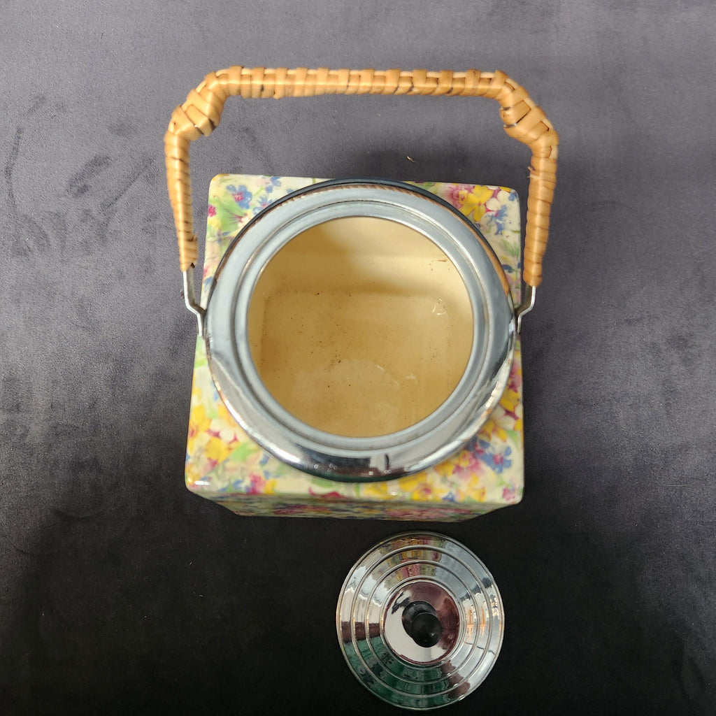 Midwinter 'Springtime' Chintz Biscuit Barrel