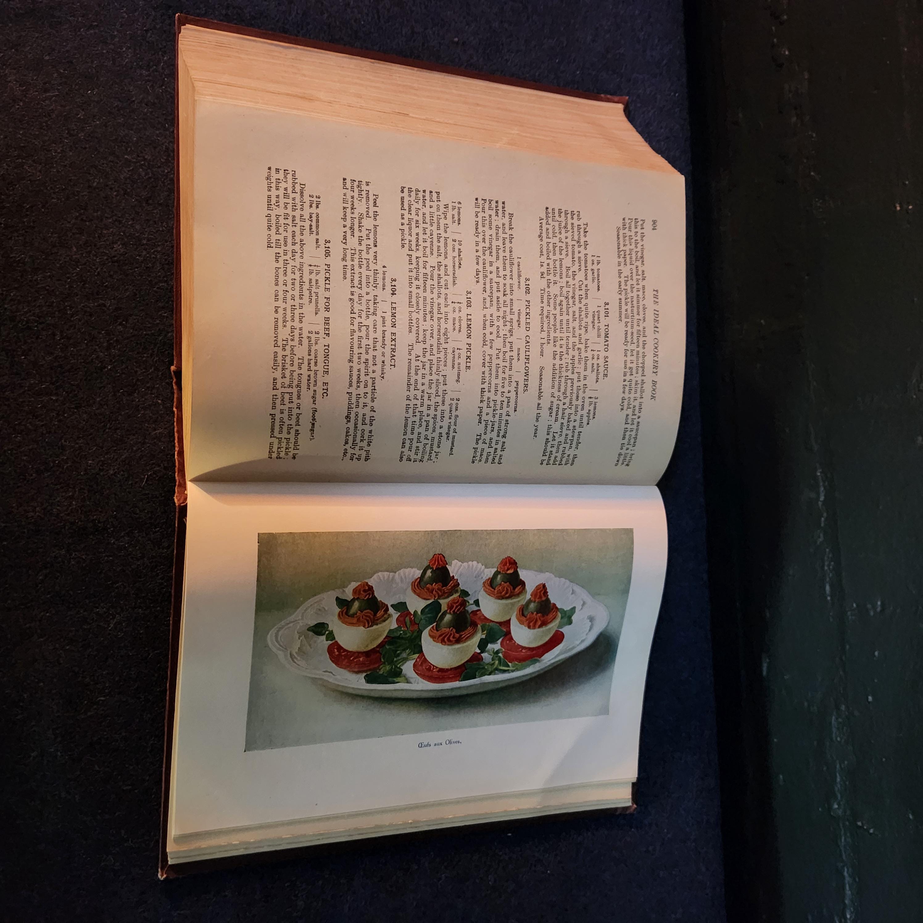 The Ideal Cookery Book, MA Fairclough, Routledge &Kegan Paul