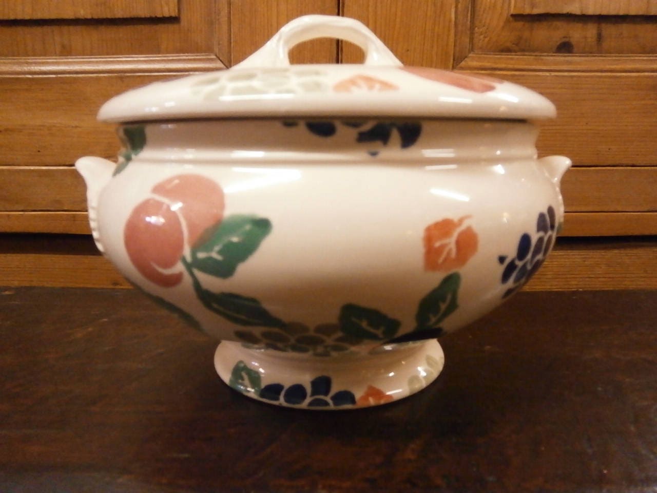 Royal Winton Spongeware Tureen - Vintage