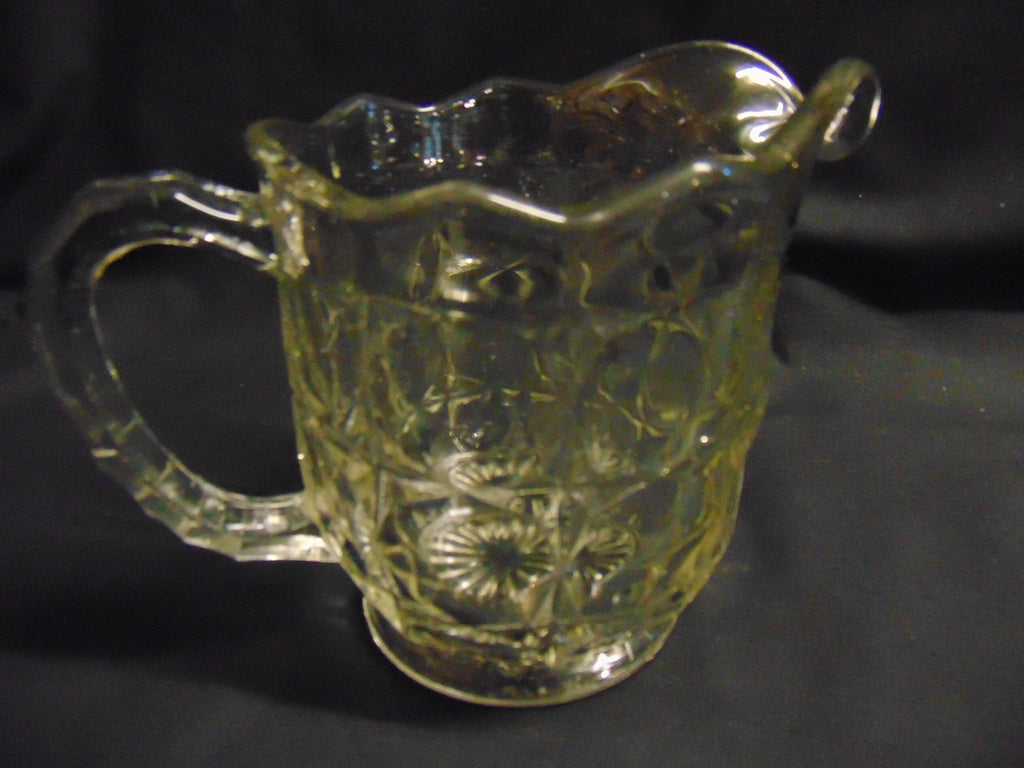Pressed Glass Lemonade Jug