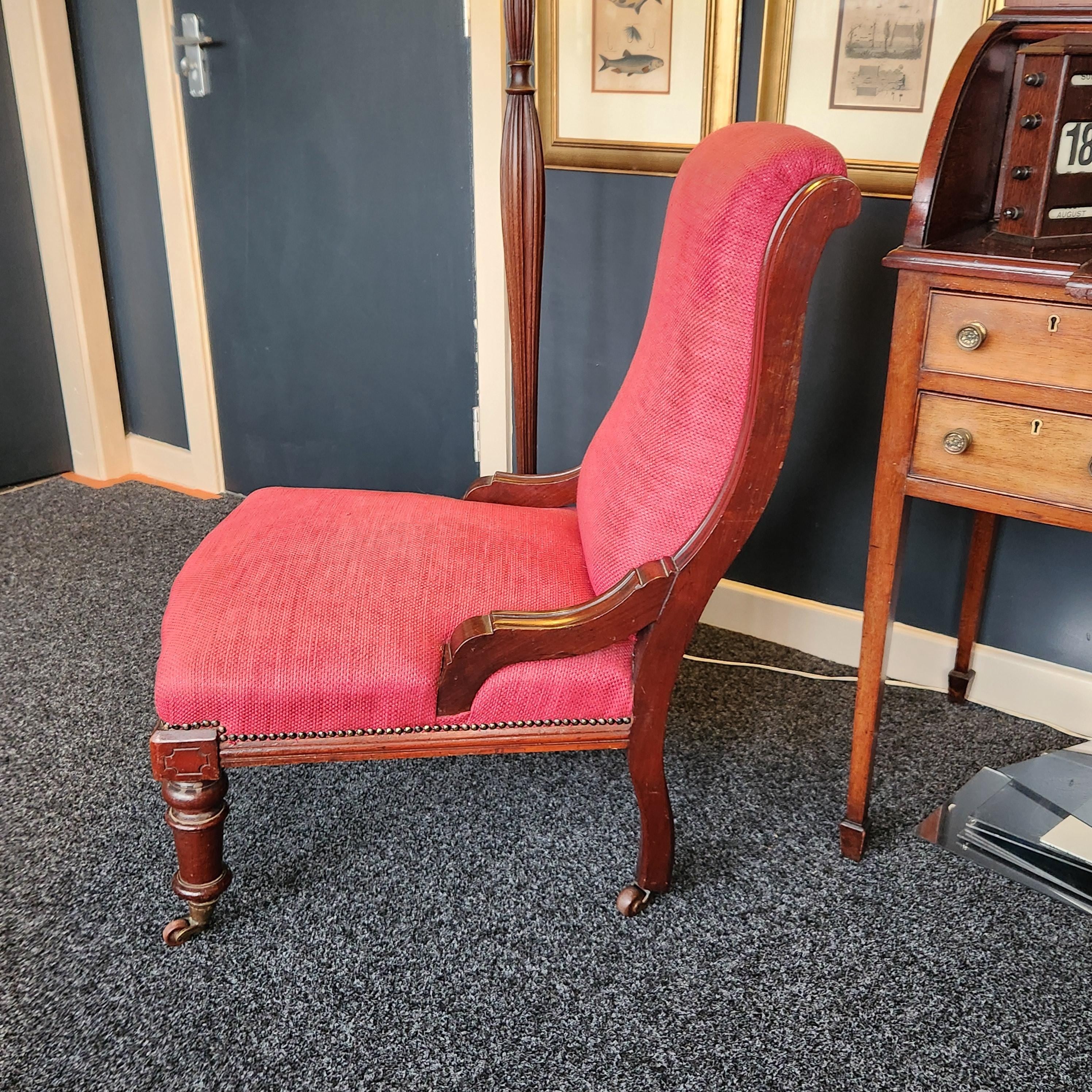 Victorian Slipper Chair