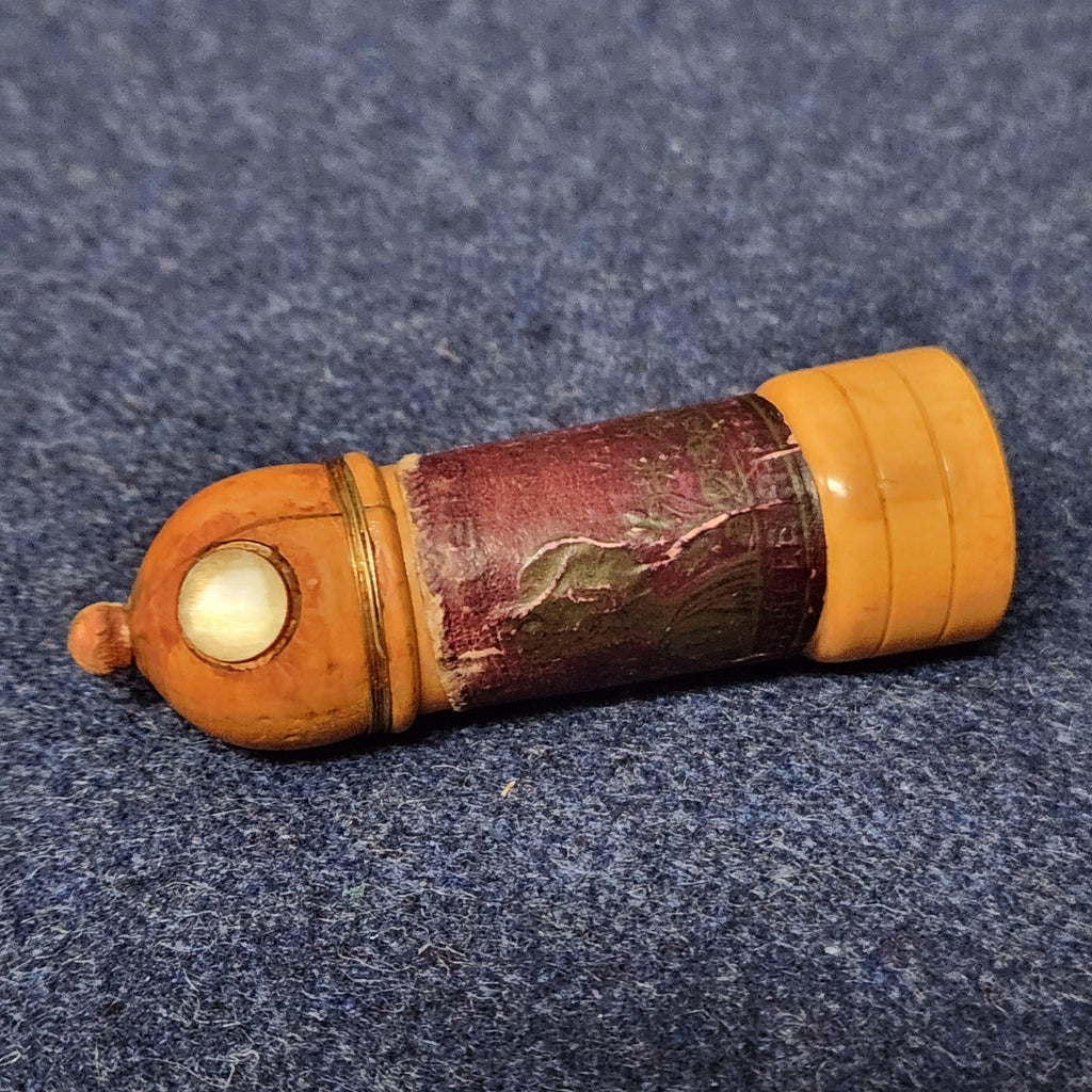 19th Century German Etui: Antique Sewing Case