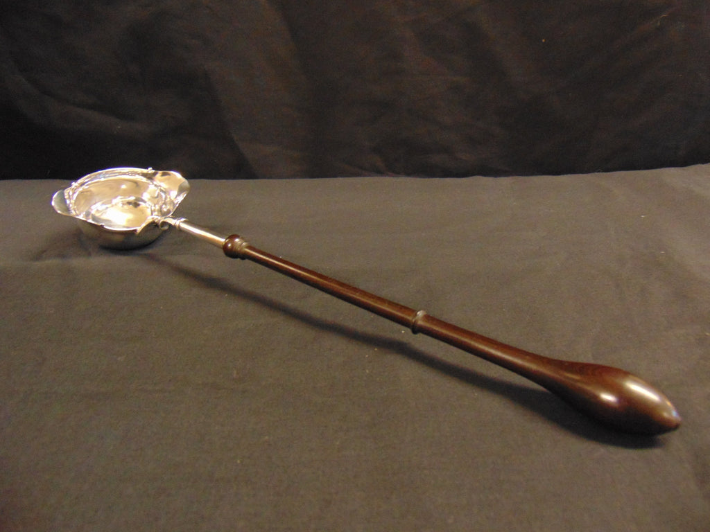 Georgian Silver Hallmarked Double Spouted Toddy Ladle