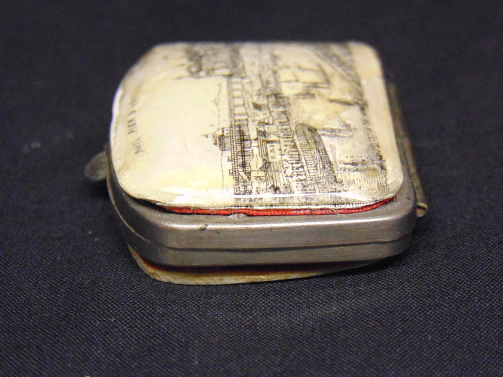 Edwardian Souvenir Coin Purse for Rhyl