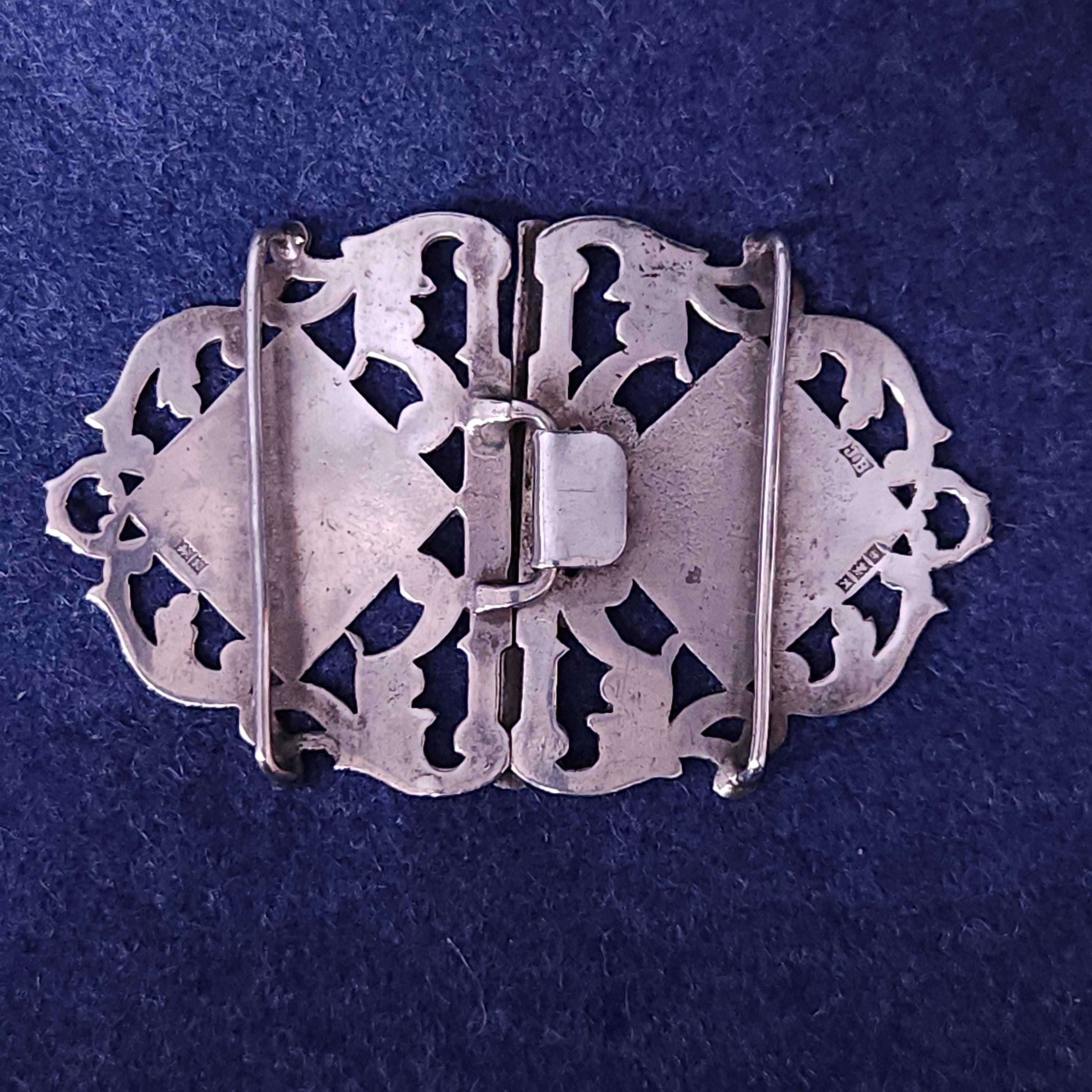 Hallmarked Silver Buckle