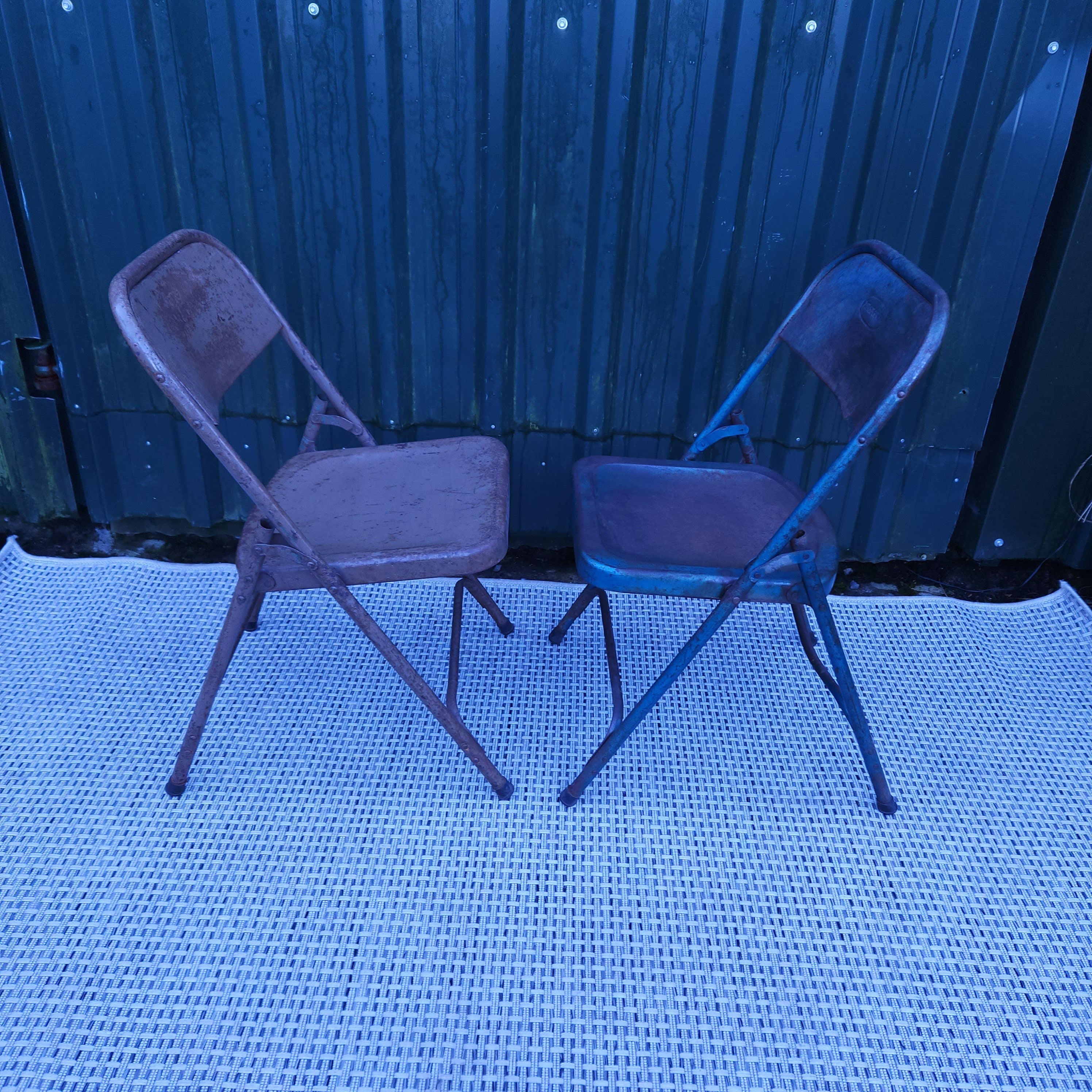 Indian Metal Folding Cricket Chair