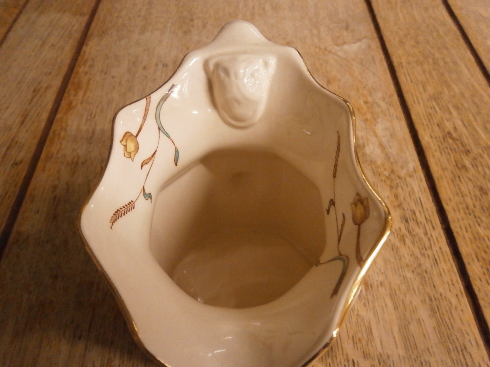Mason's Jug , Waterlilly Pattern, 1923 - 1940