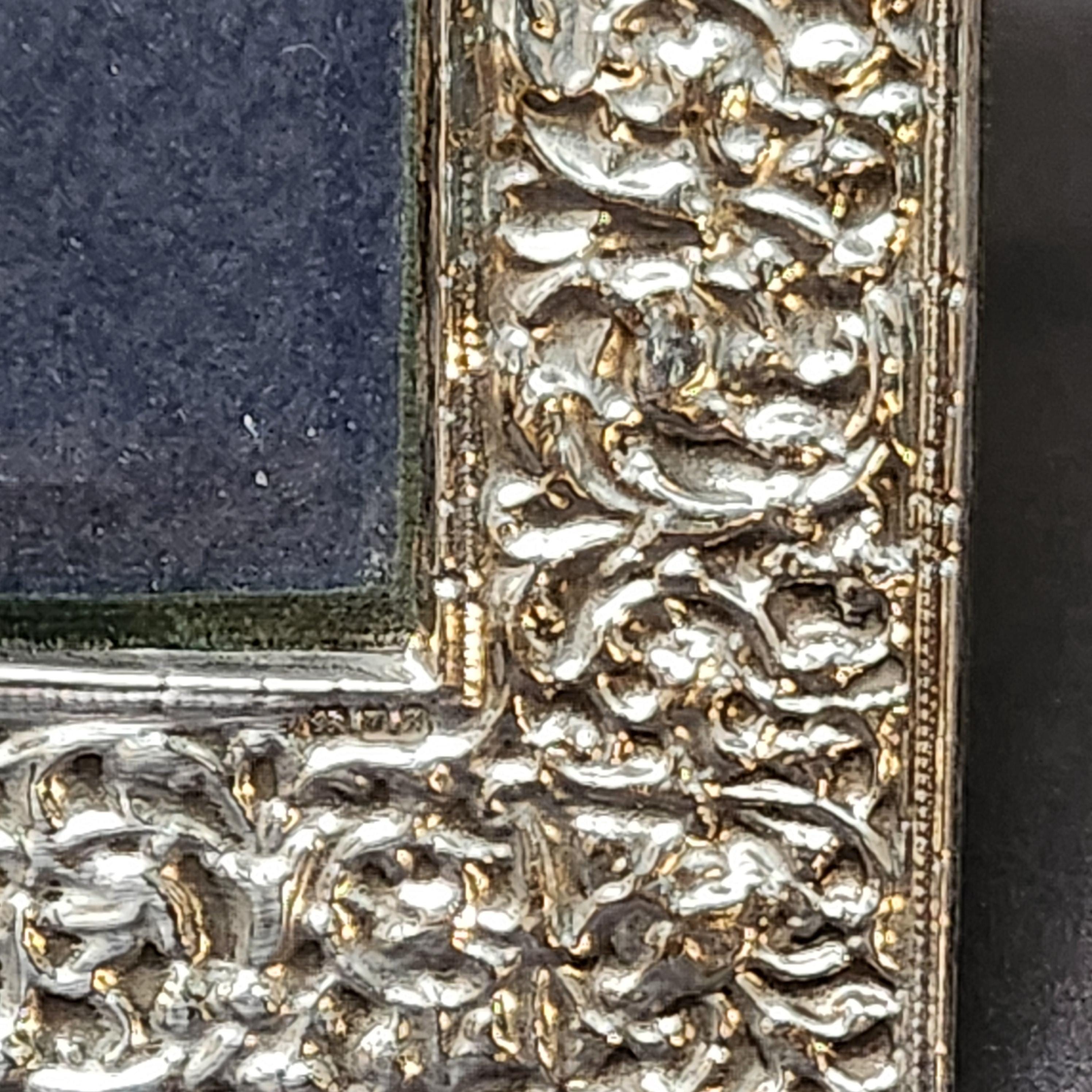 Hallmarked Silver Photograph Frame, London 1984