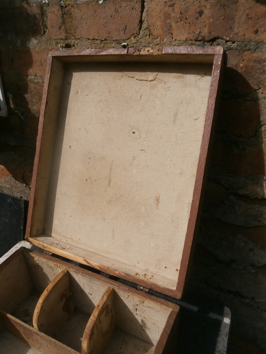 Vintage French Wooden Case