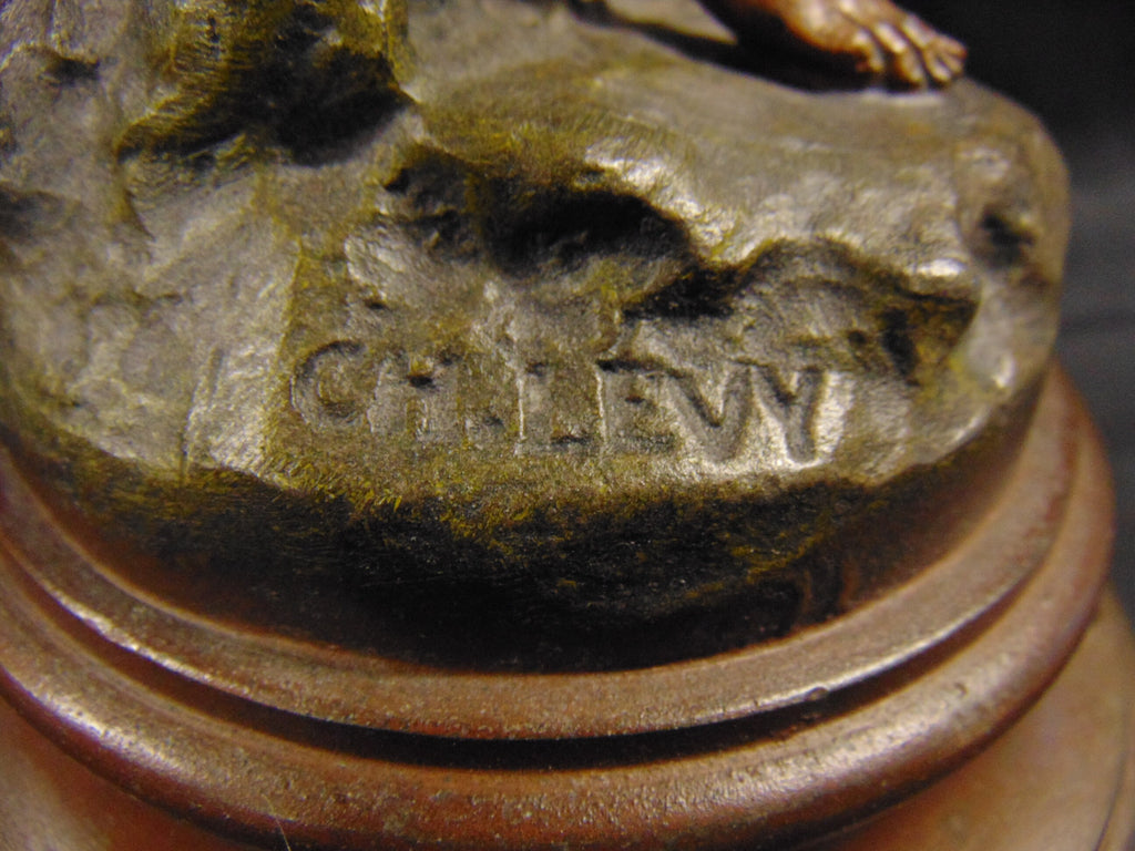 Cold Painted French Spelter Figure, Moisson by Ch Levy