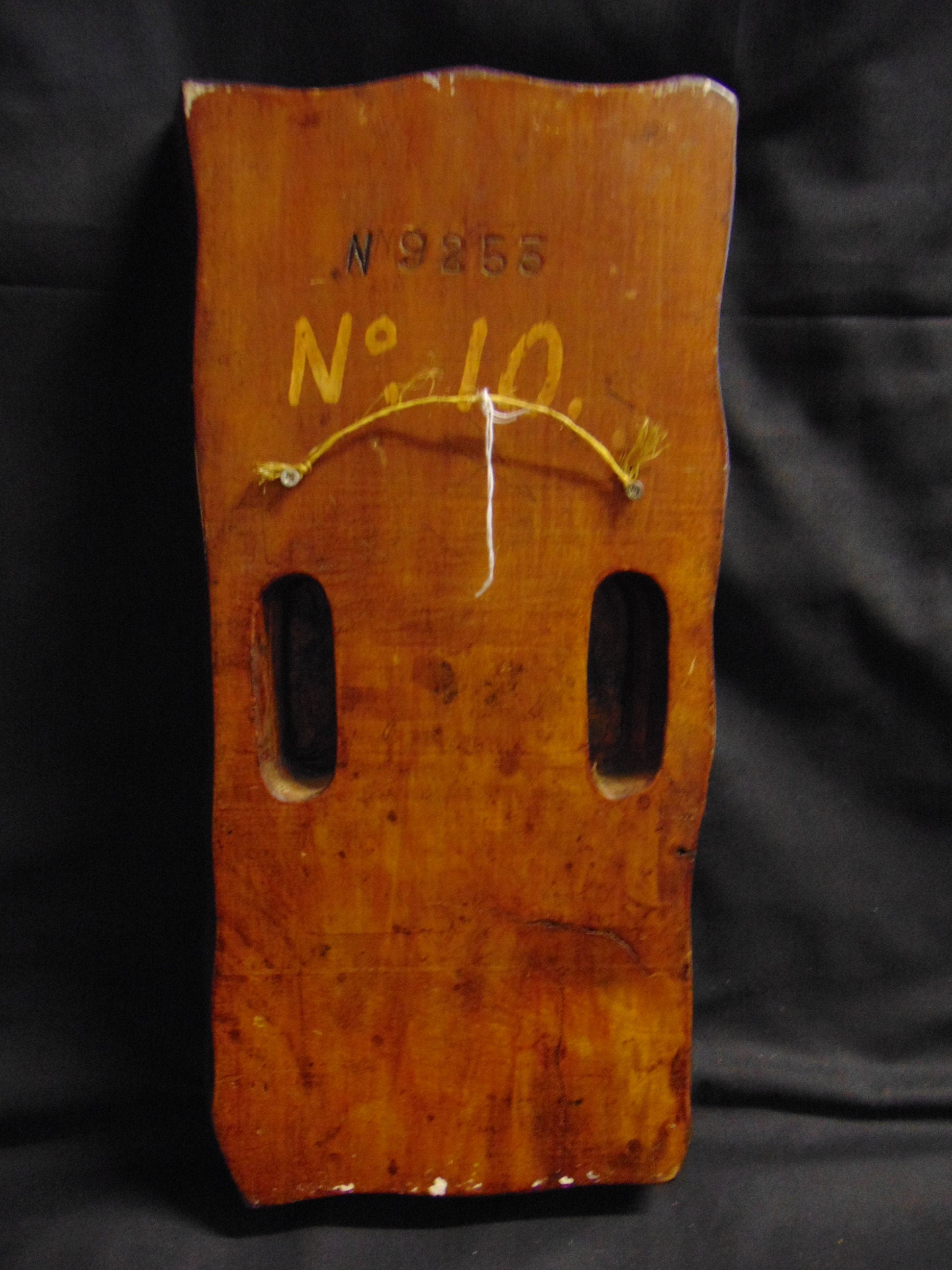 Vintage Wooden Printing Block