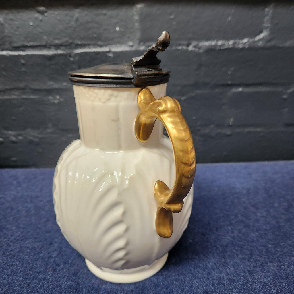 Coalport Mask Head Lidded Pitcher/Jug