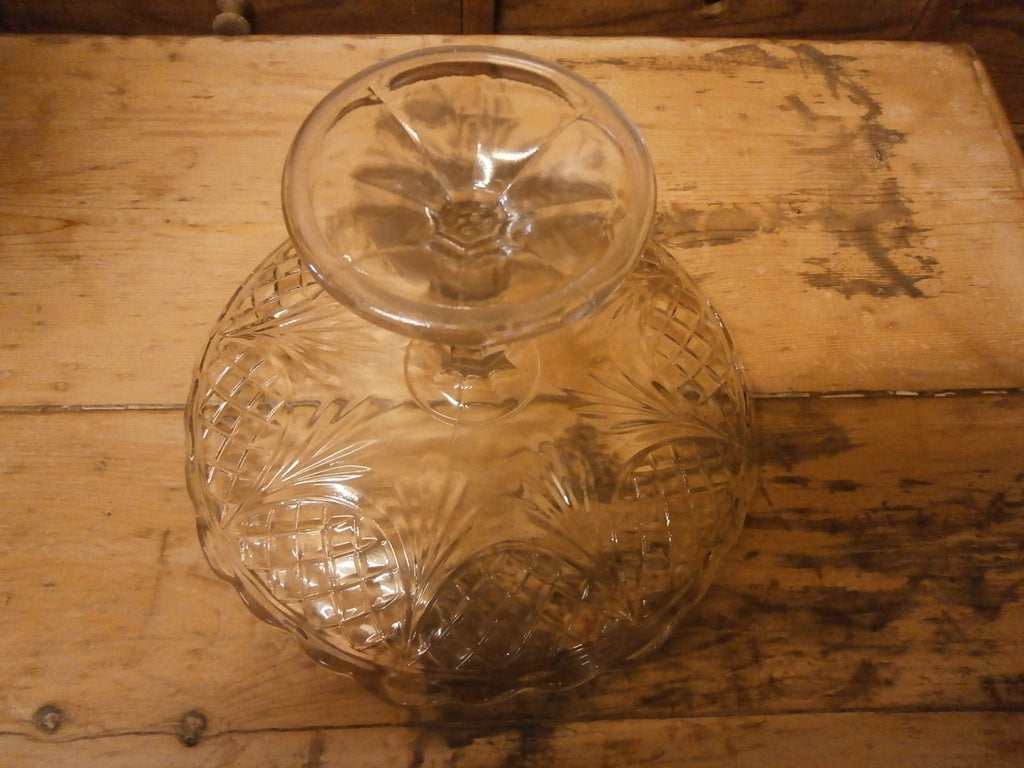 Edwardian Pressed Glass Comport