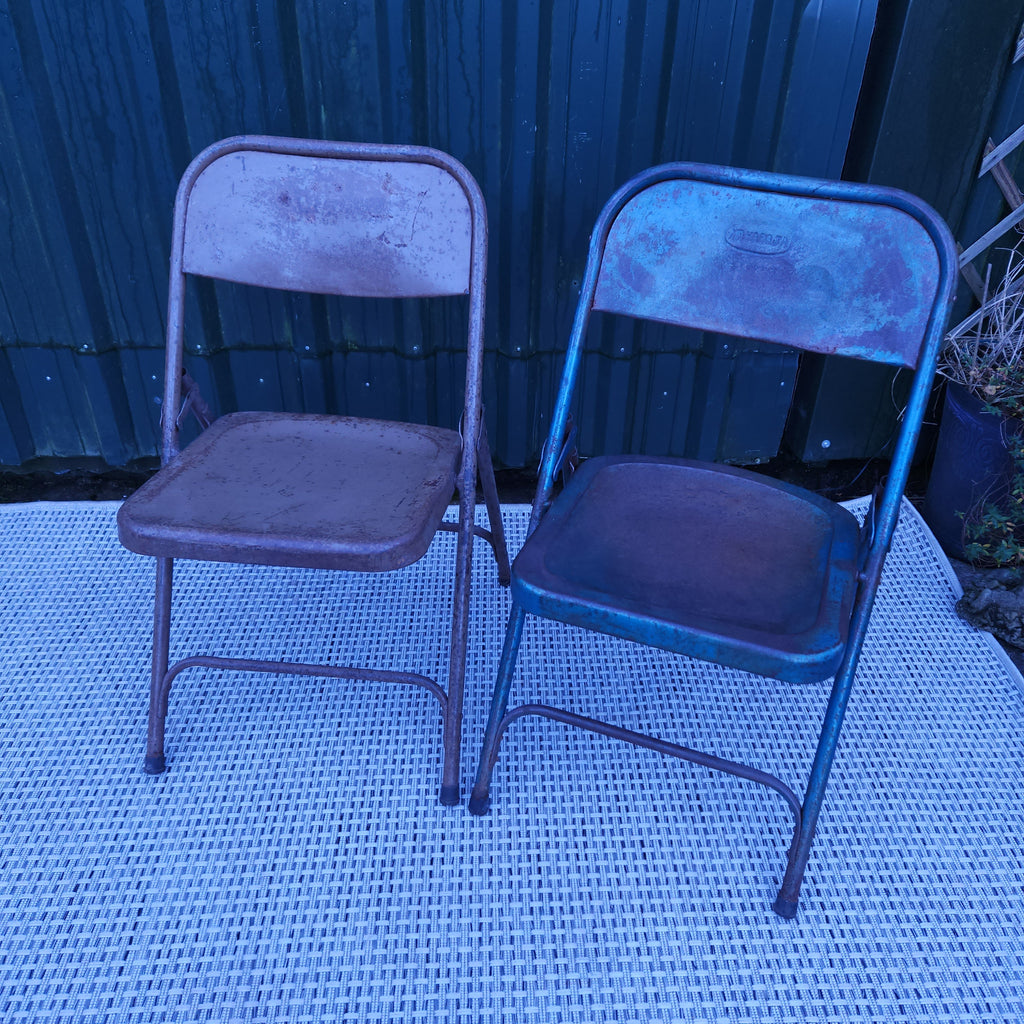 Indian Metal Folding Cricket Chair