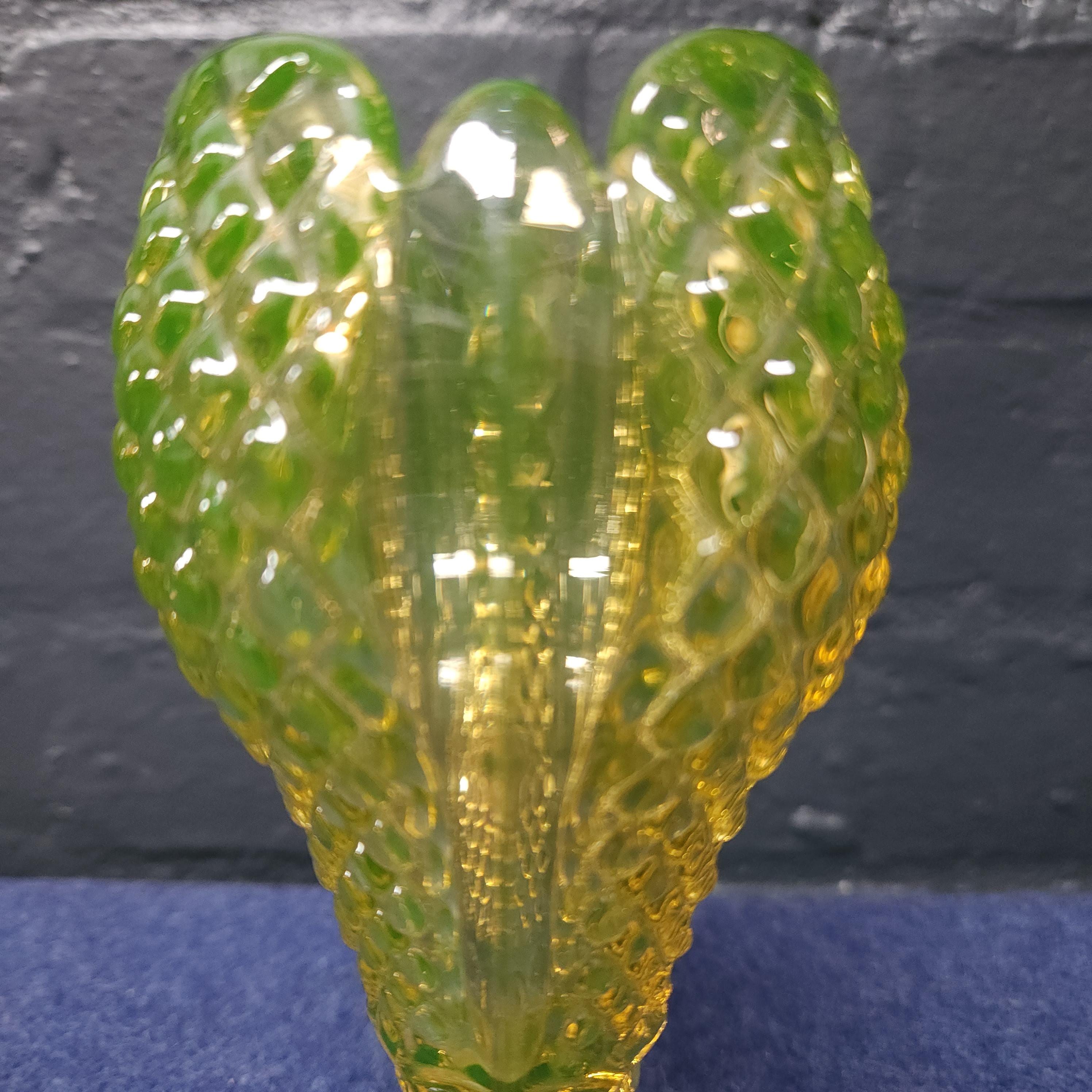 Uranium Glass Vase