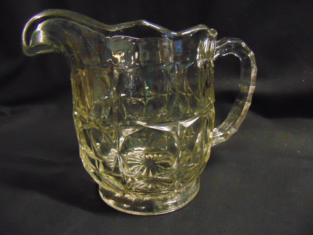 Pressed Glass Lemonade Jug