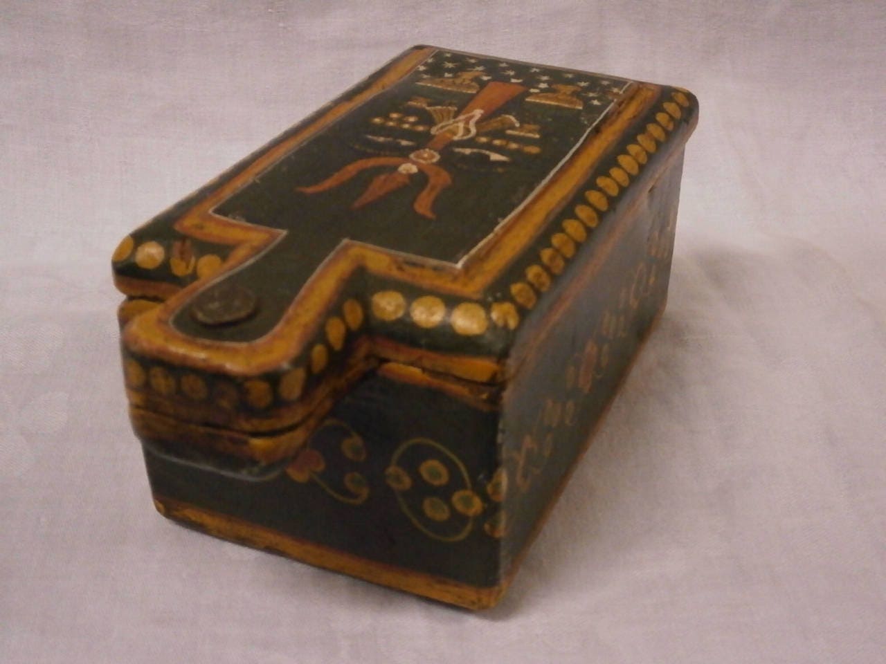 Anglo-Indian Late 19th Century Spice Box - Asian