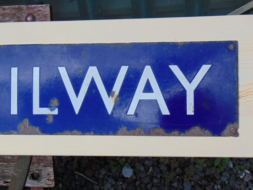 London & North Eastern Railway, LNER, Posterboard Heading, Enamel Sign