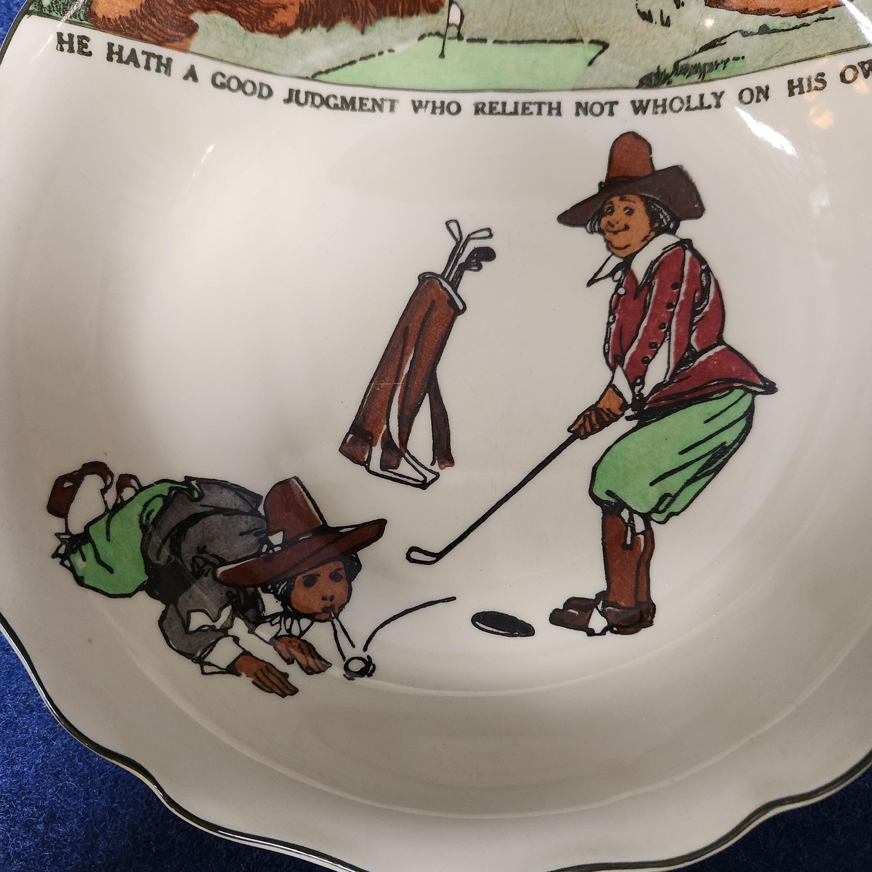 Royal Doulton Series Ware Bowl - Rules of Golf