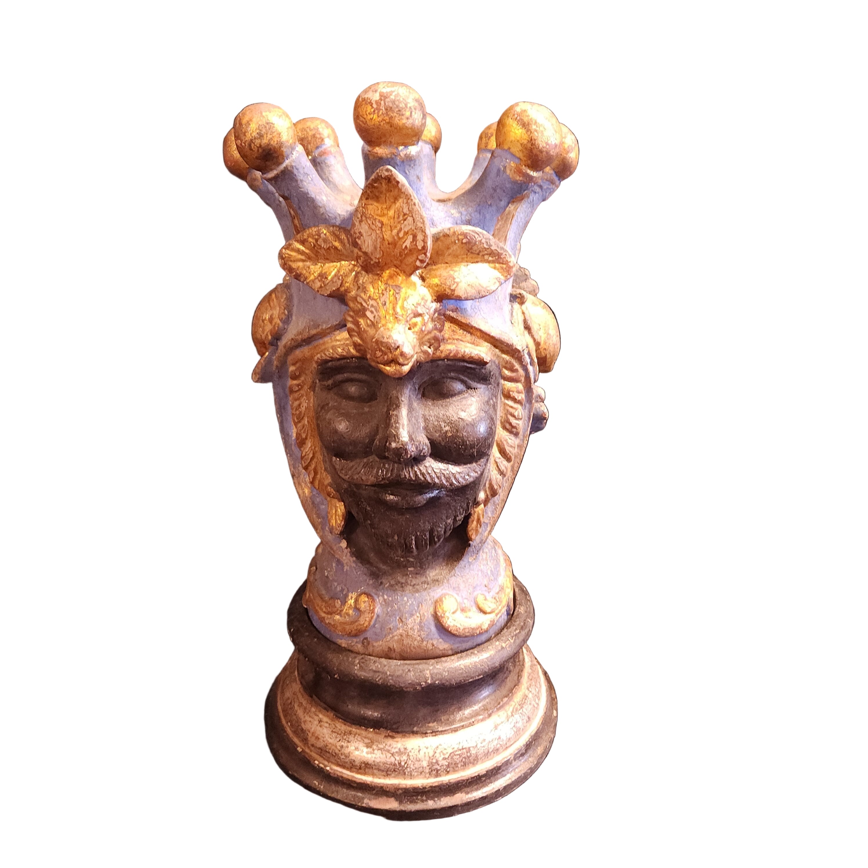 Italian, Antique Moro Head, Circa 1820/1830