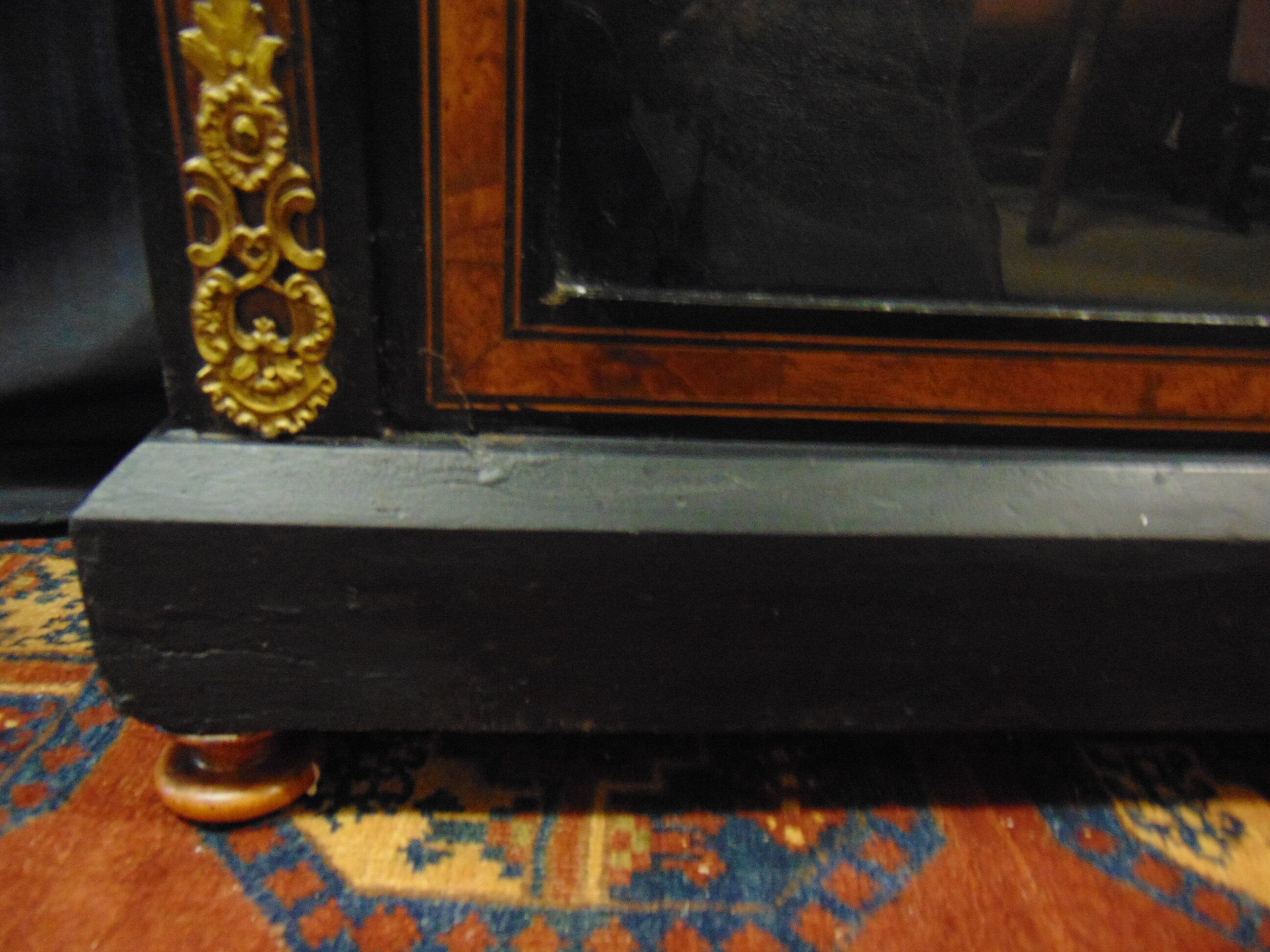 Mid 19thC Ormolu Mounted Pier Cabinet