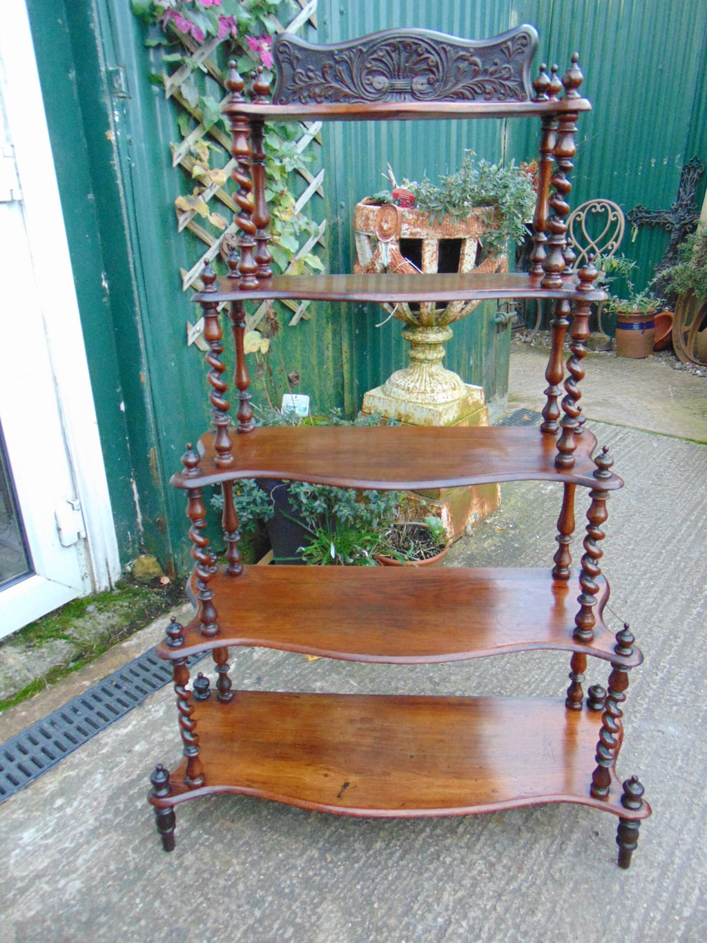 Victorian Rosewood What Not