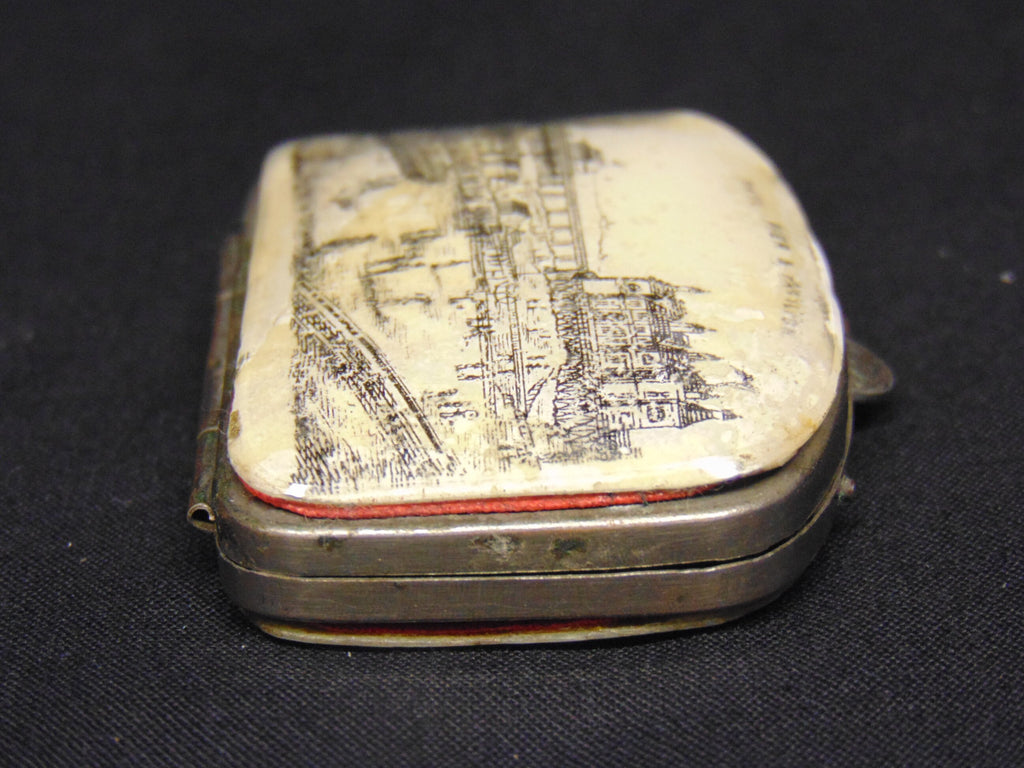 Edwardian Souvenir Coin Purse for Rhyl