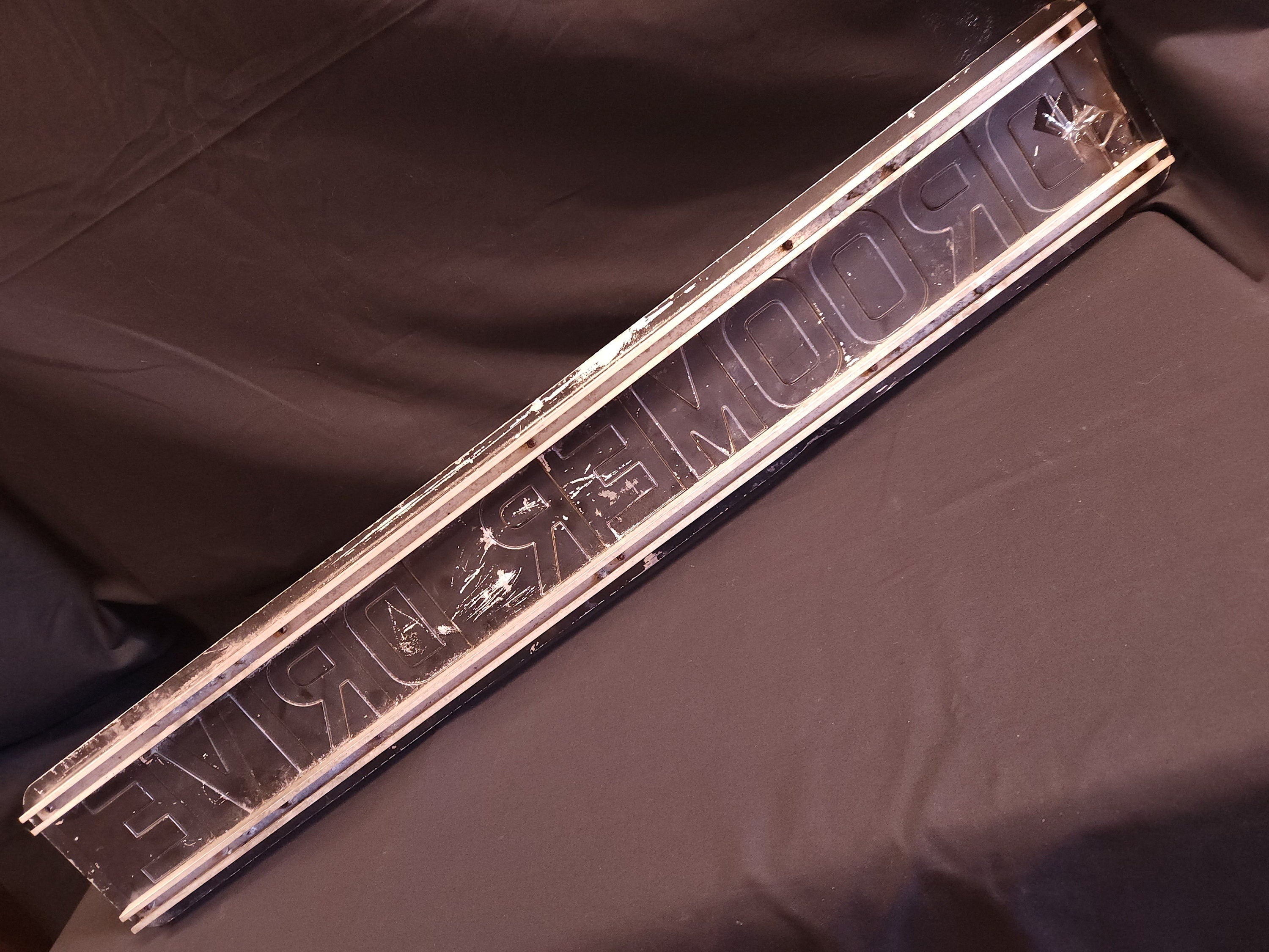 Mid Century Street Name Sign - Droomer Drive