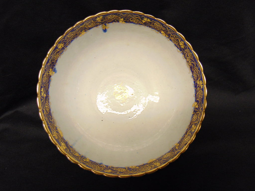 Caughley Porcelain Fluted Bowl Circa 1791-1793