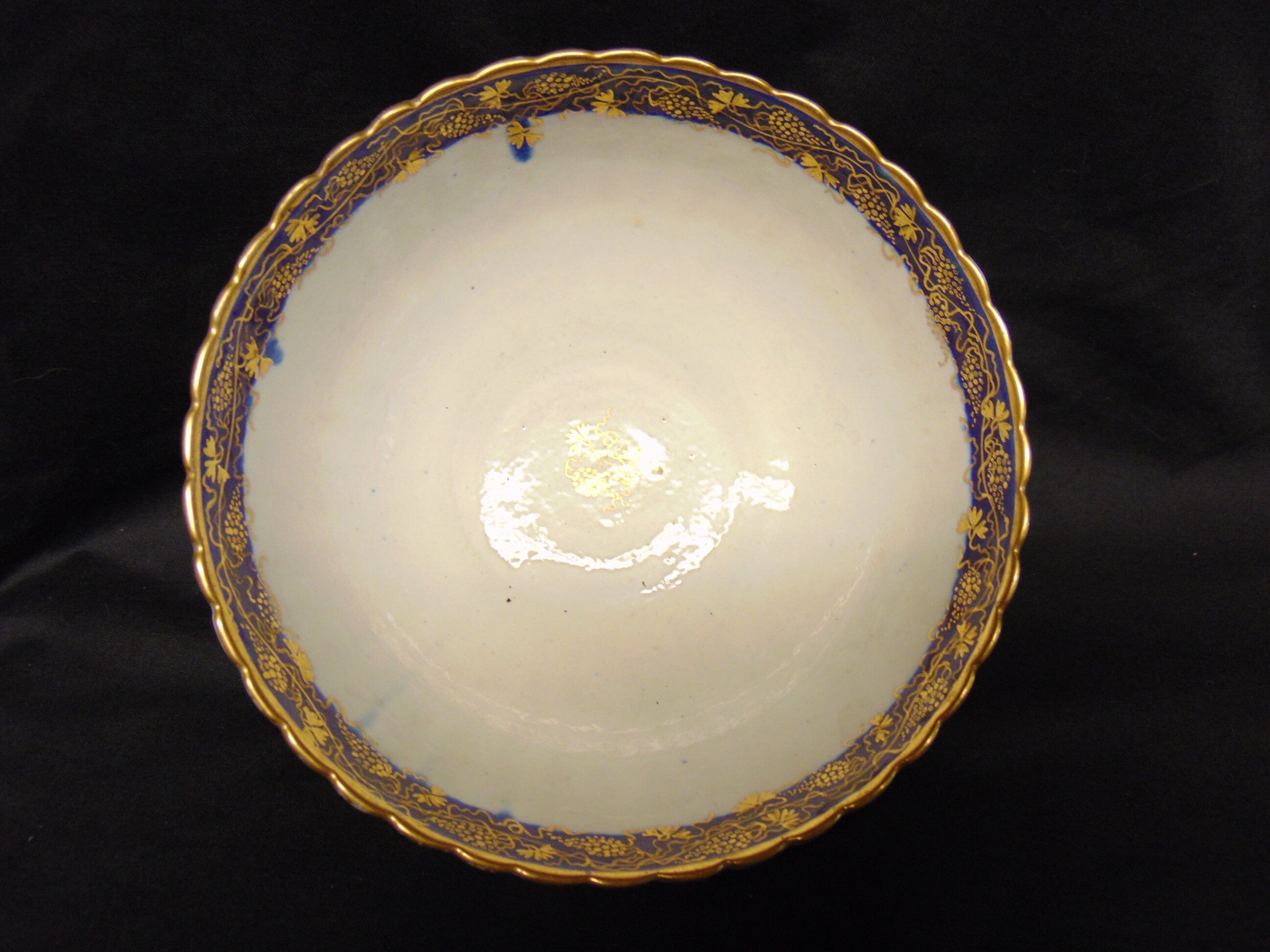 Caughley Porcelain Fluted Bowl Circa 1791-1793