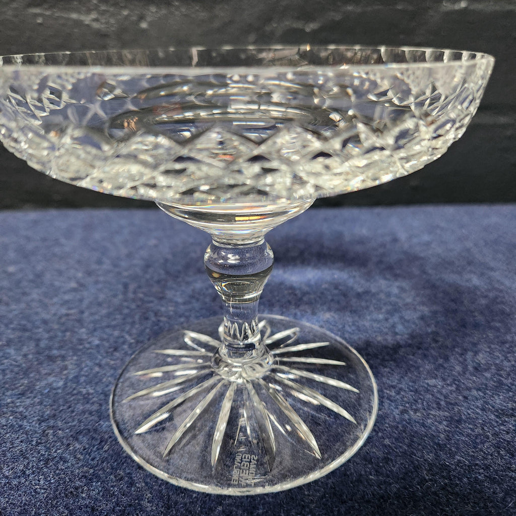 Small Thomas Webb Cut Crystal Tazza, Dennis Diamonds Pattern