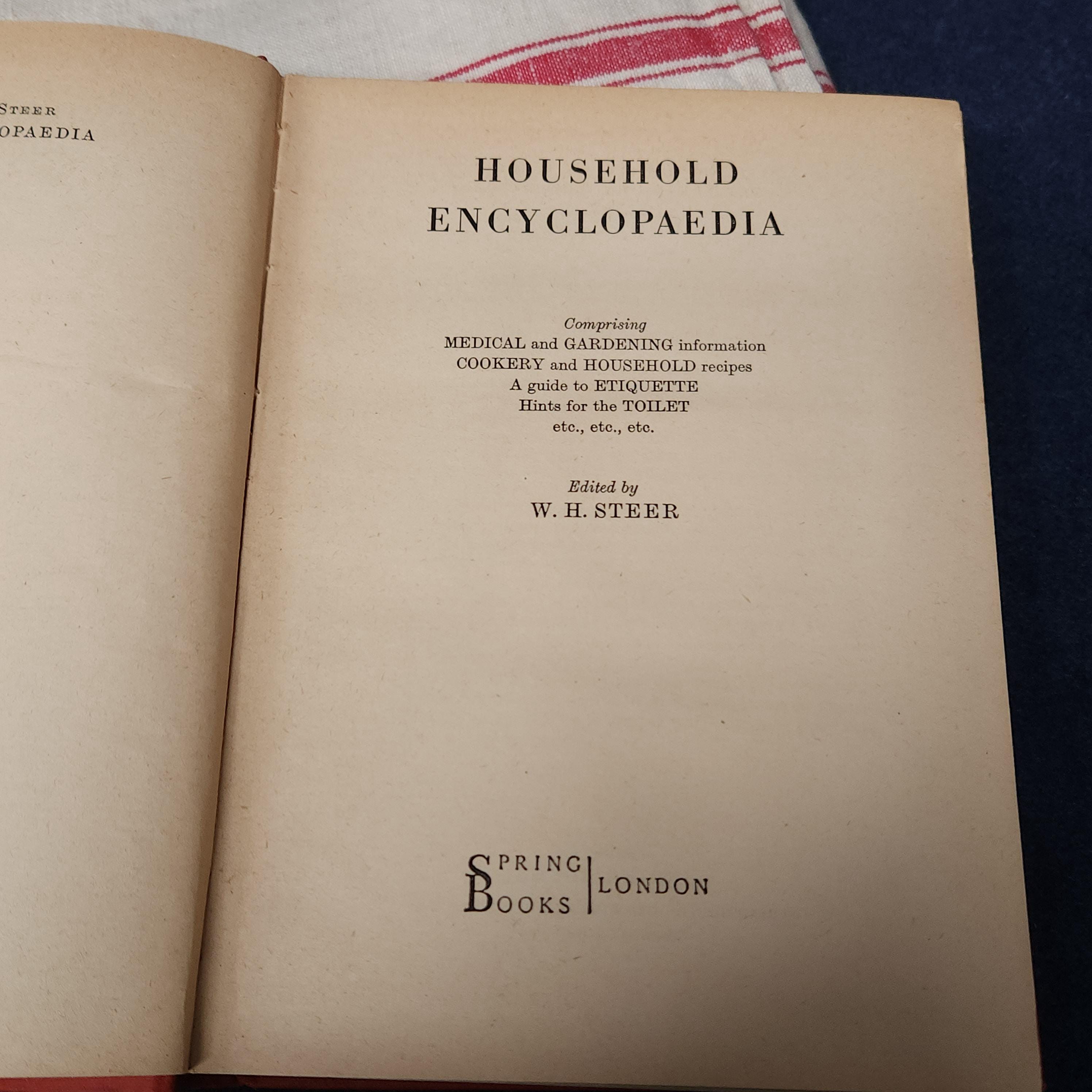 Household Encyclopedia, Spring Books, London