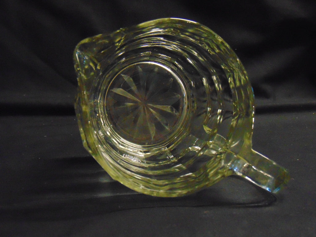 1950's Glass Lemonade Jug, Jacobean Pattern