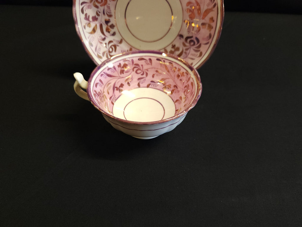 Early 19th Century Pearware Teacup & Saucer