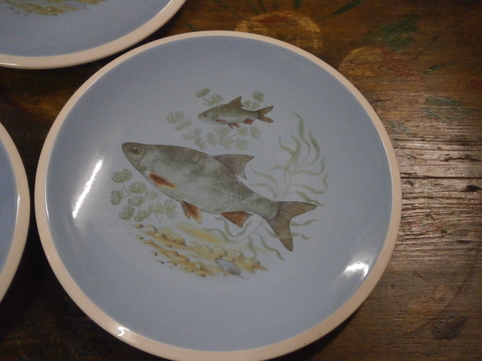 T&G Green Polo Fish Plates