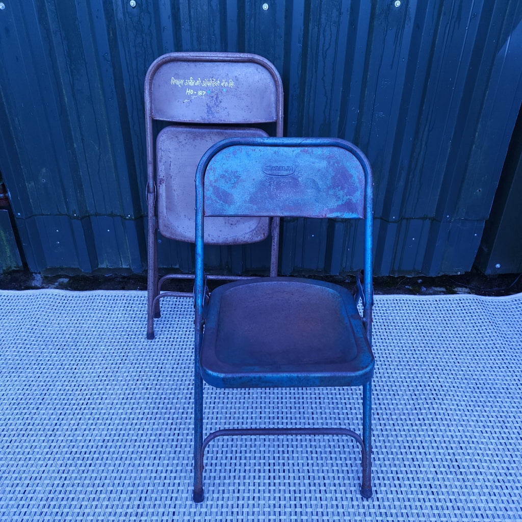 Indian Metal Folding Cricket Chair