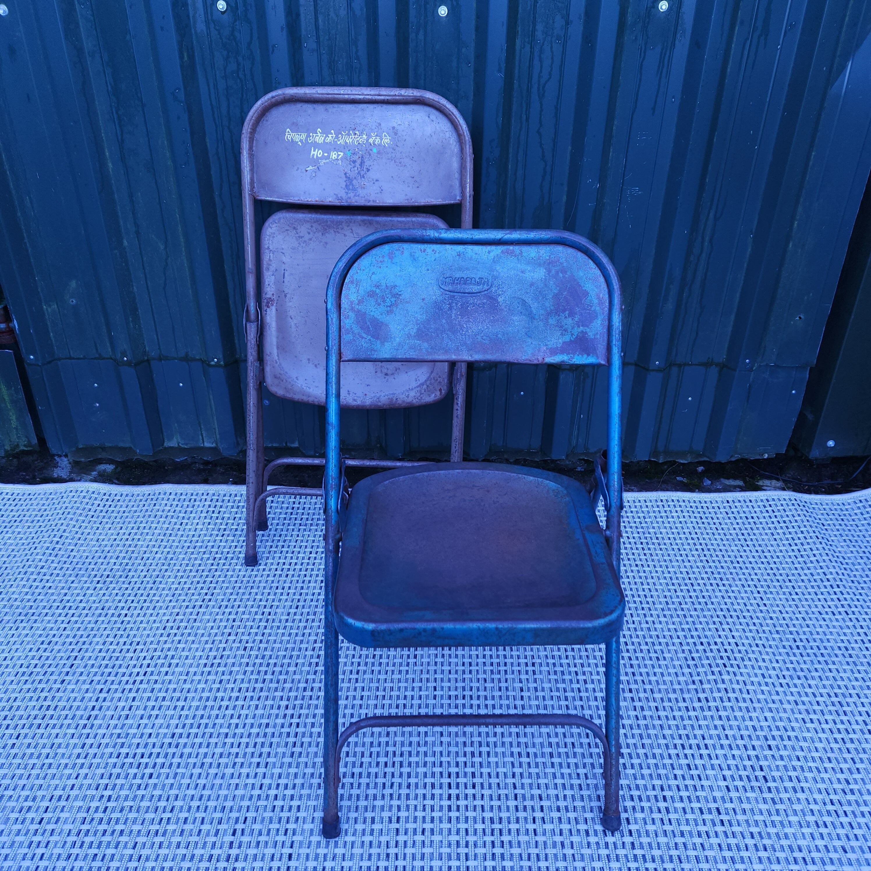 Indian Metal Folding Cricket Chair