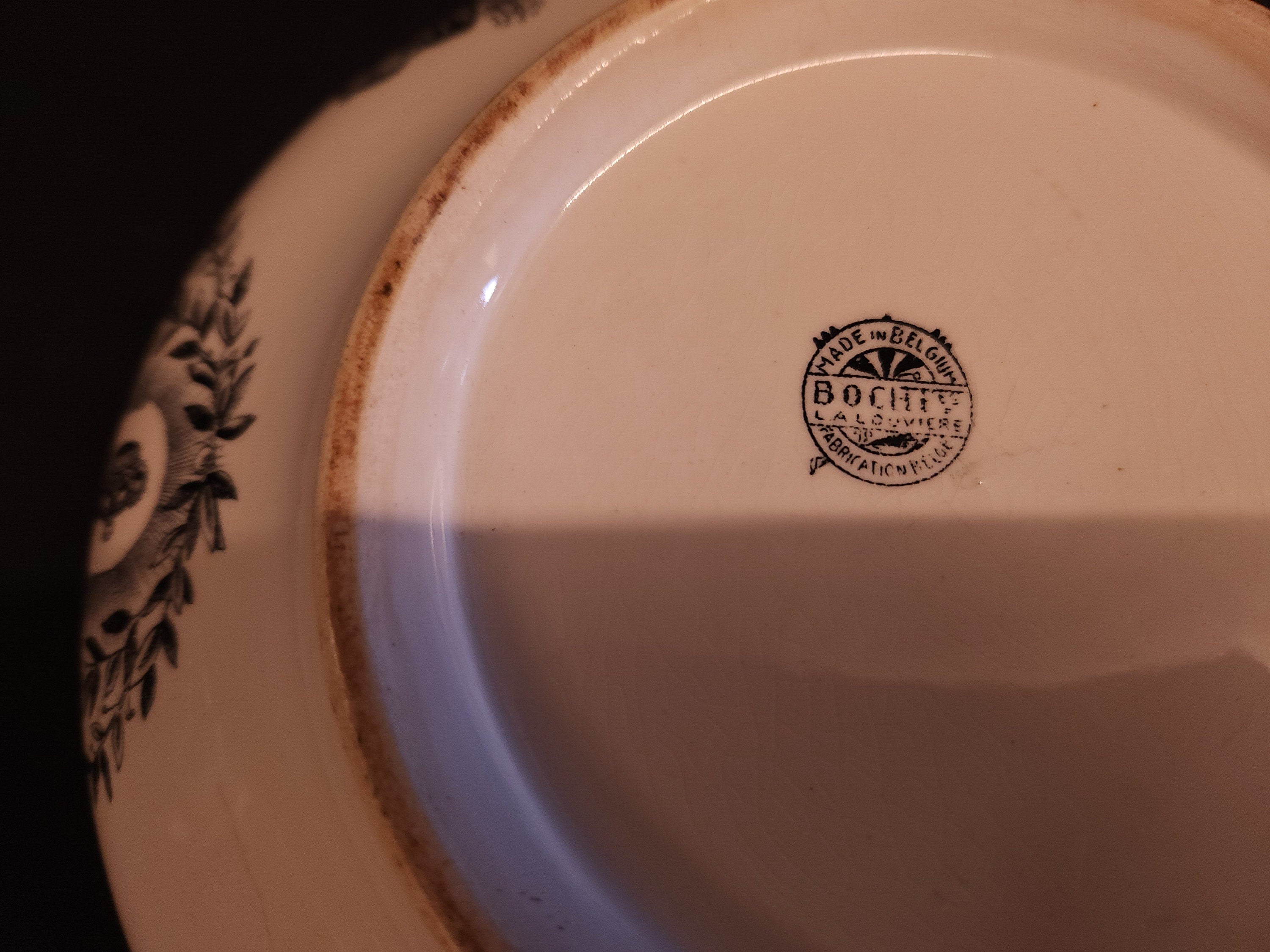 Jean Francios Boch La Louviere Twin Handled Bowl