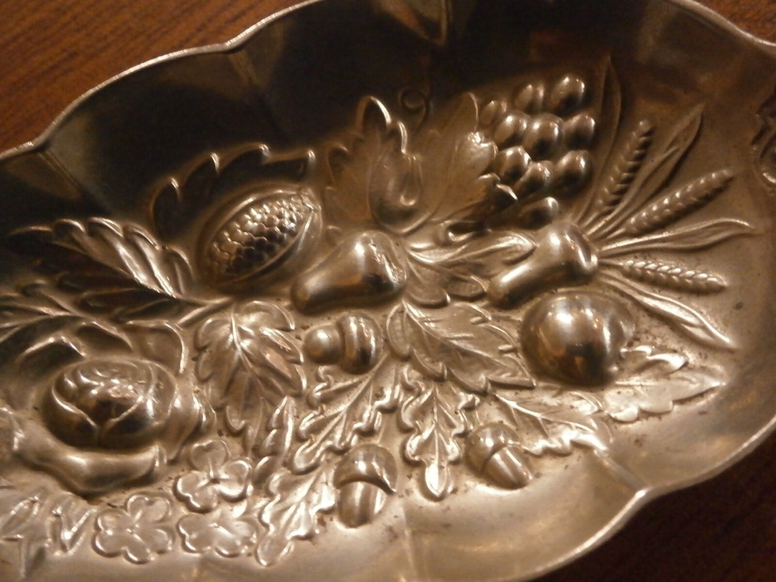 Victorian Silver Plate Berry Spoon