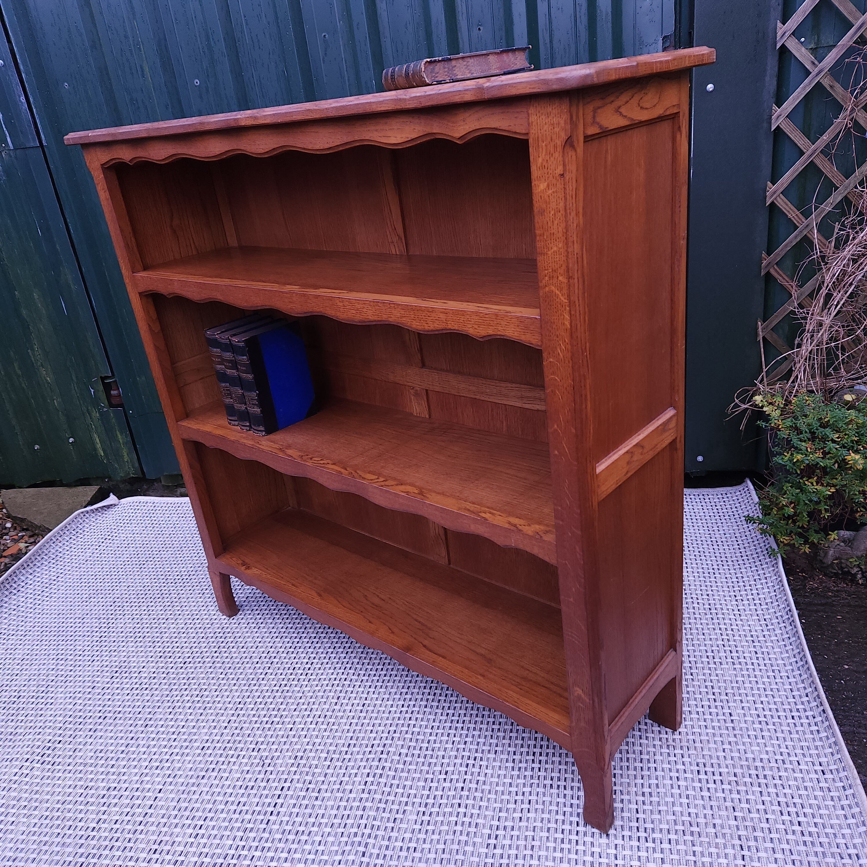 Oak Bookcase - Mid Century