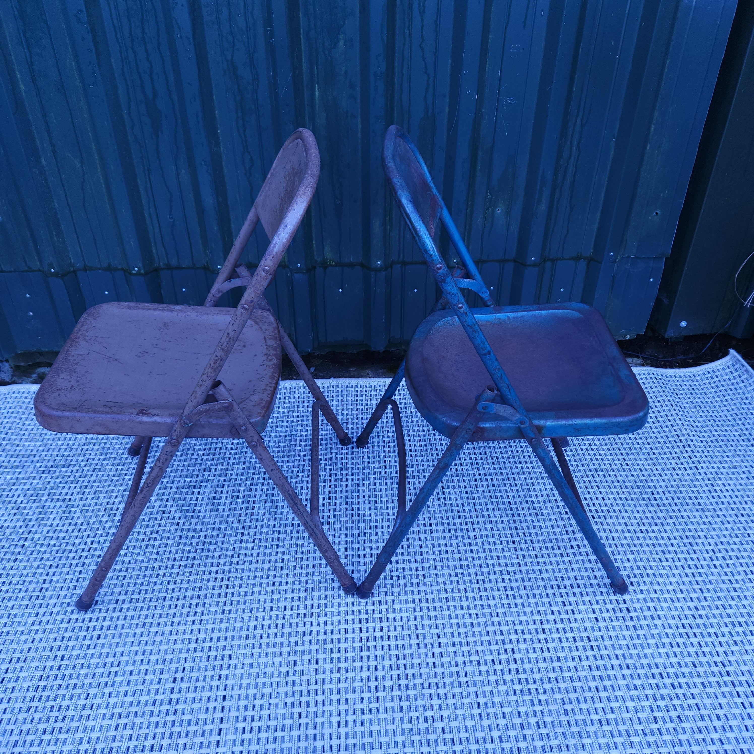 Indian Metal Folding Cricket Chair