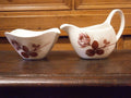 Midwinter Stylecraft 'Shadow Rose' Milk Jug & Sugar Bowl - Retro - Mid Century - Vintage