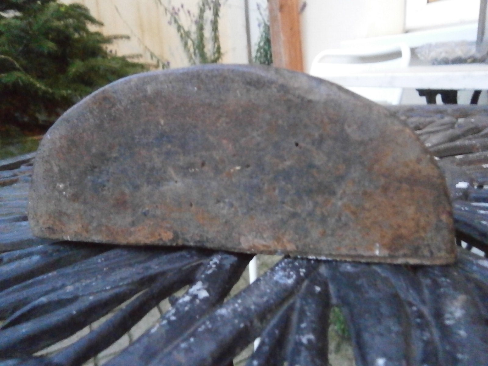 19thC Cast Iron Door Porter Modelled as a Swan