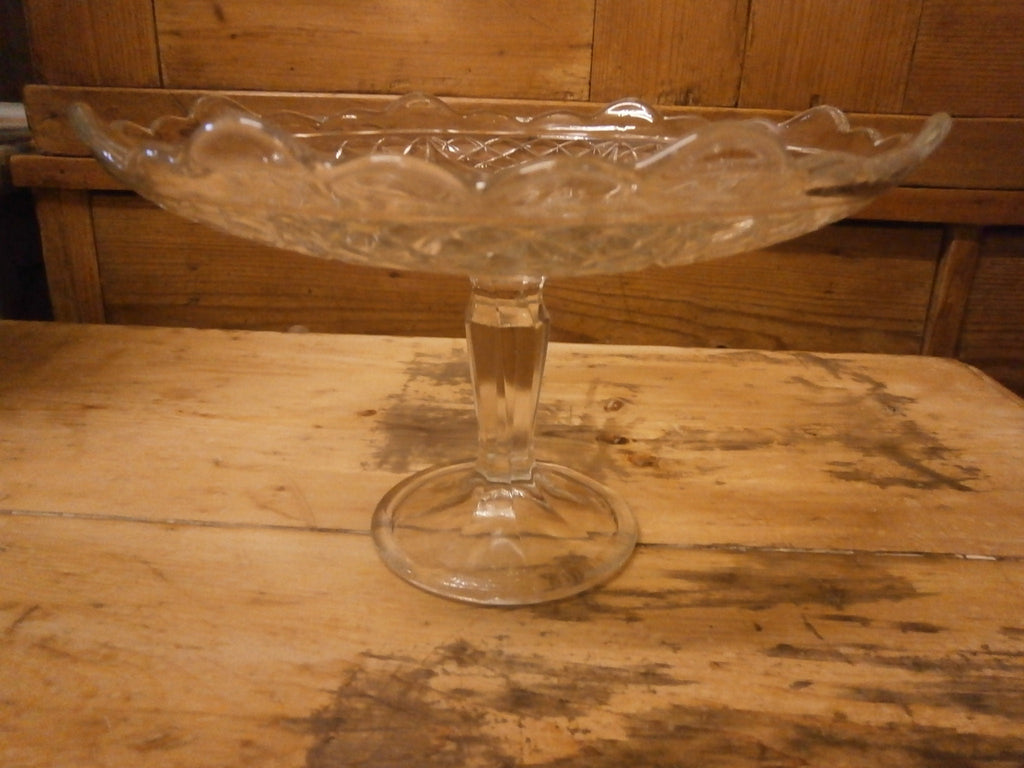Edwardian Pressed Glass Comport