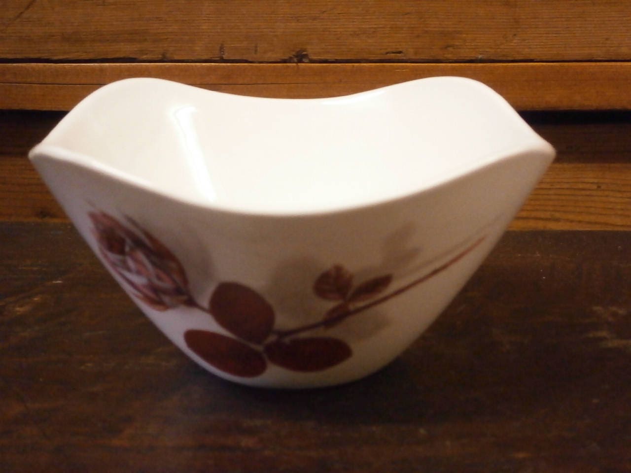 Midwinter Stylecraft 'Shadow Rose' Milk Jug & Sugar Bowl - Retro - Mid Century - Vintage