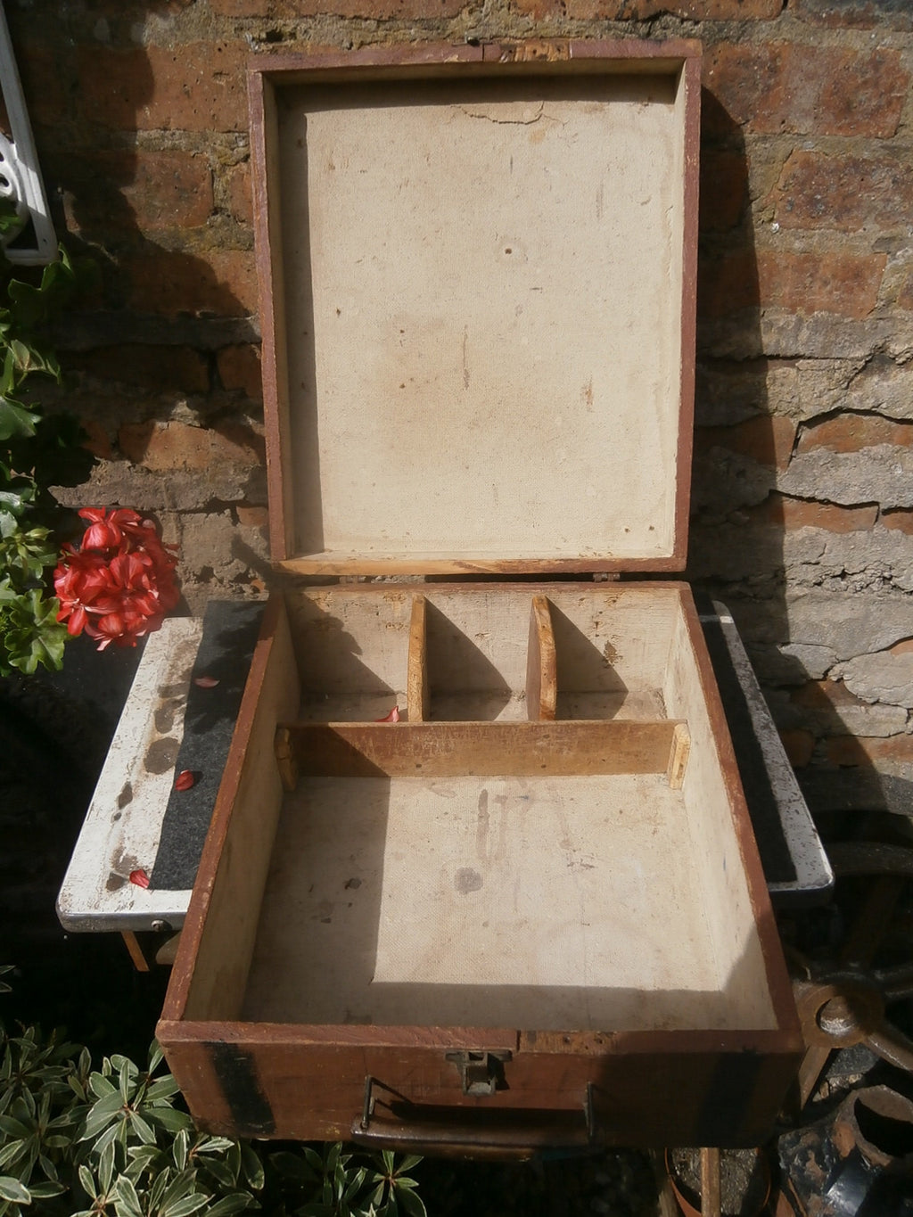 Vintage French Wooden Case