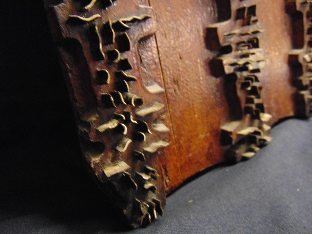 Vintage Wooden Printing Block